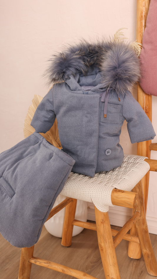 BABY JACKET ONLY - DENIM LOOK