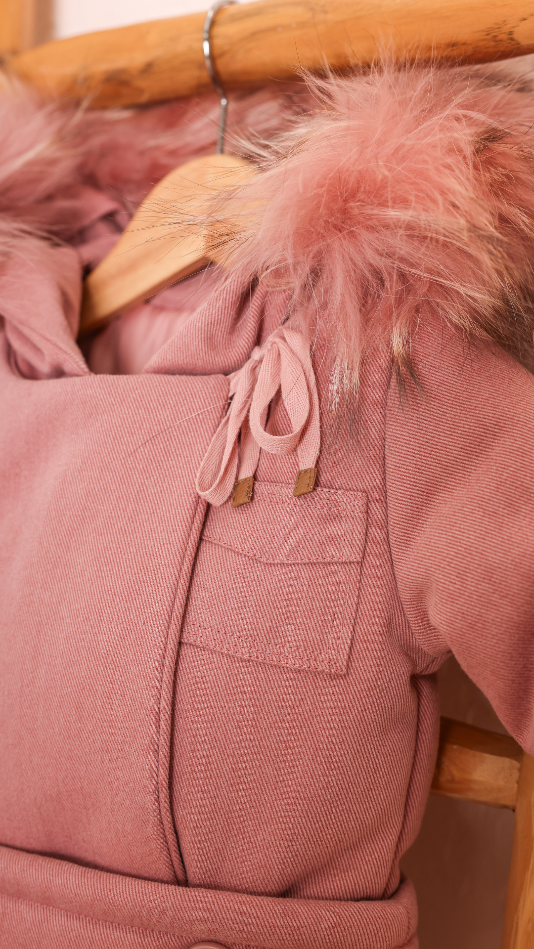 BABY JACKET ONLY - DENIM LOOK