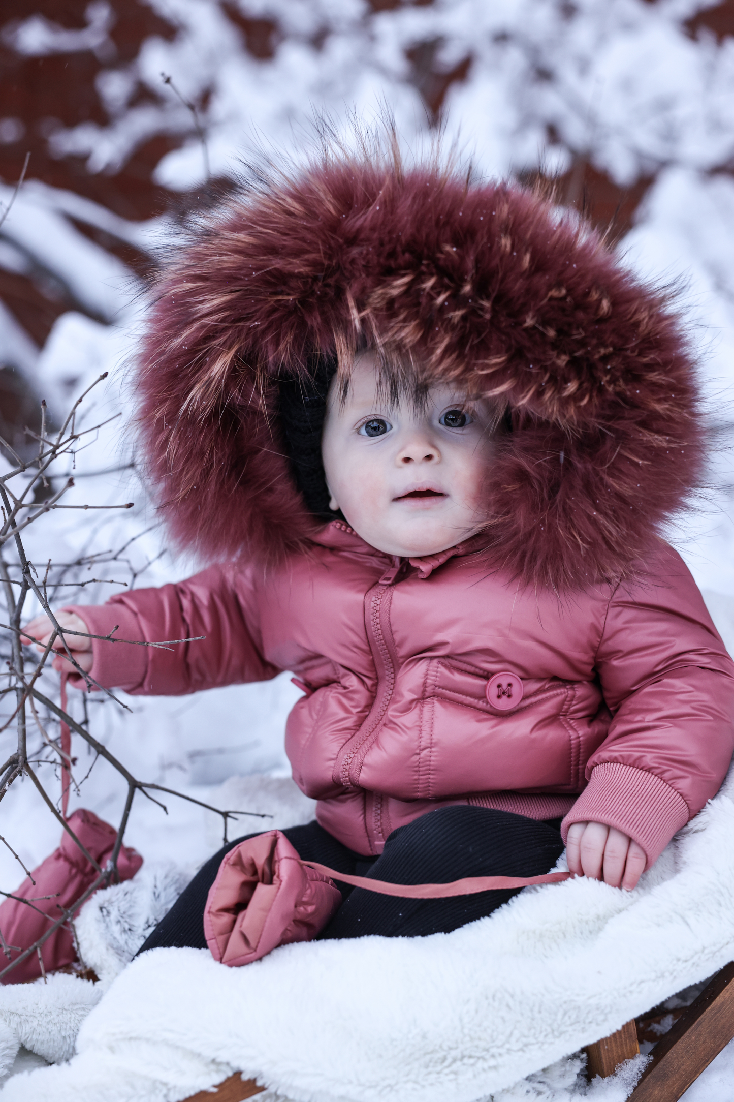 Stitched-pocket-bomber-bunting-down-filled-real-fur