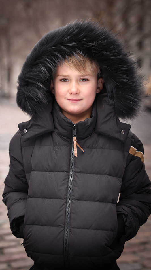 WINTER JACKET - SIDE CONTRAST TAPE