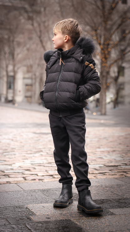 WINTER JACKET - SIDE CONTRAST TAPE