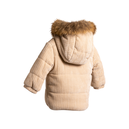 Rib-chenille-with-real-natural-fur-jacket