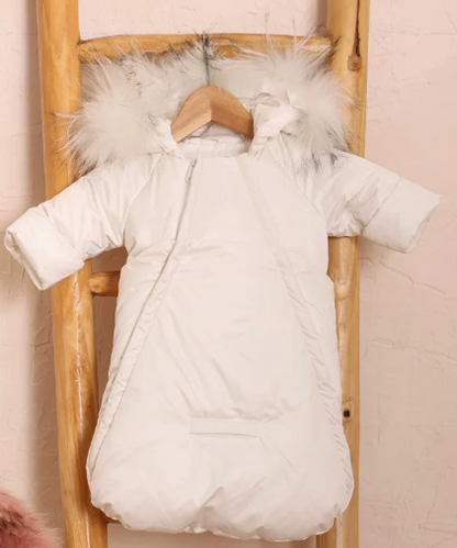 BABY JACKET ONLY - ZIPPERED SOLID