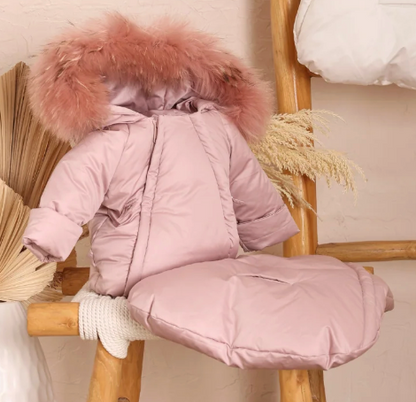 BABY JACKET ONLY - ZIPPERED SOLID