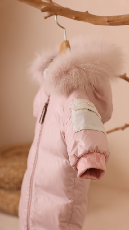 BABY BUNTING - SIDE ZIPPER SLEEVE POCKET