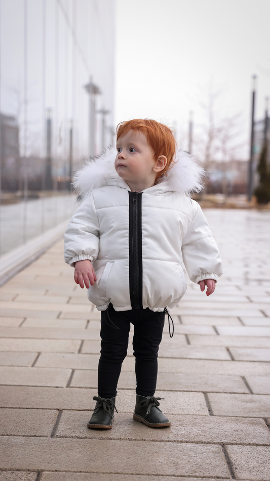 WINTER JACKET - SIDE CONTRAST ZIPPER