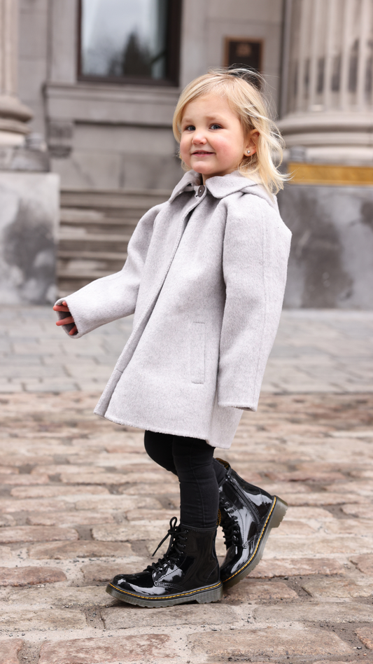 WOOL COAT - HOODED UNI